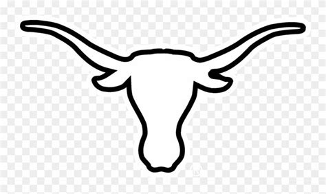 Texas Longhorns Logo Png - Black And White Longhorn Logo Clipart ...