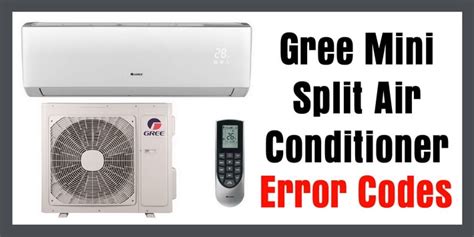 Gree Mini Split Air Conditioner Error Codes | RemoveandReplace.com