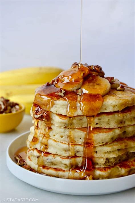 Banana Nut Pancakes - Just a Taste