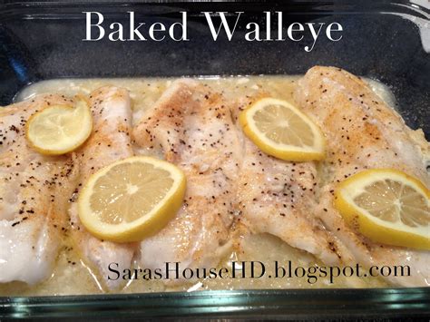 Baked or Grilled Walleye | Baked walleye, Fish recipes, Walleye fish ...