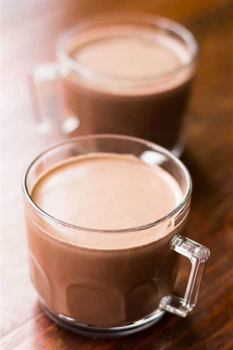 Easy Hot Chocolate Recipe Made with Cocoa • Just 4 Ingredients!