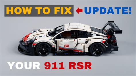 Update on: HOW TO FIX your Lego Technic Porsche 911 RSR - Lego Set ...