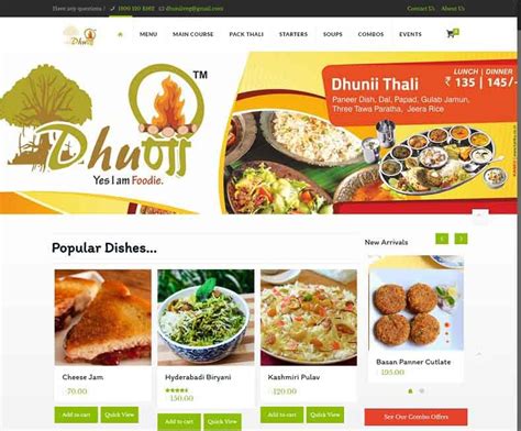 Online Food Order Website Design Company Surat, Gujrat, India | Surat ...