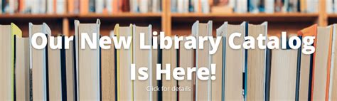 New Library Catalog Is Here -1 – Warren Public Library