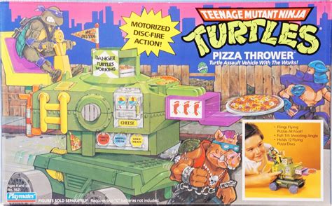 Teenage Mutant Ninja Turtles Playmates Pizza Thrower