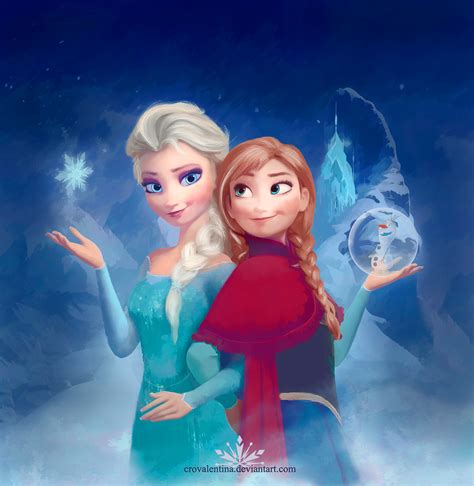 Elsa and Anna - Elsa und Anna Fan Art (37470125) - Fanpop