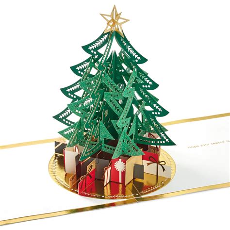 Tree With Presents 3D Pop Up Christmas Card - Greeting Cards - Hallmark