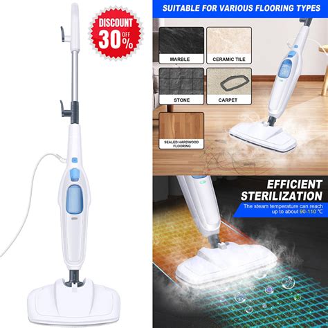 Dayplus Steam Cleaner, Lightweight Mop for Wood, Tiles, Grout, Ceramic ...