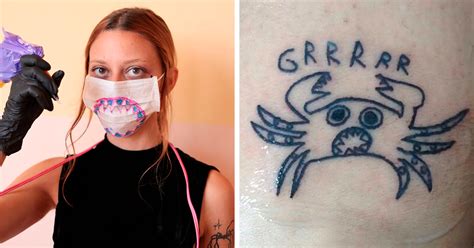 This Tattoo Artist Can’t Draw And That’s Precisely Why Her Clients ...