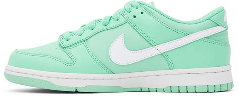 Nike Kids Green Dunk Low Big Kids Sneakers Nike