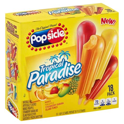 Popsicle Tropical Paradise - Shop Bars & Pops at H-E-B