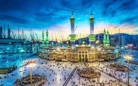 HD wallpaper: Kaba In Al Masjid Al Haram Al Kaaba Al Musharrafah Great ...