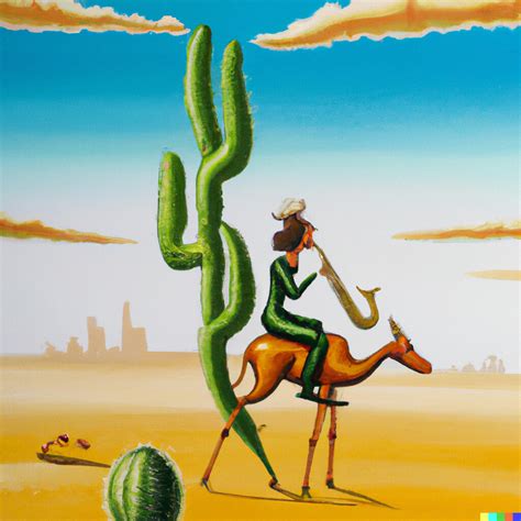 "Cactus Song" Salvador Dali Style