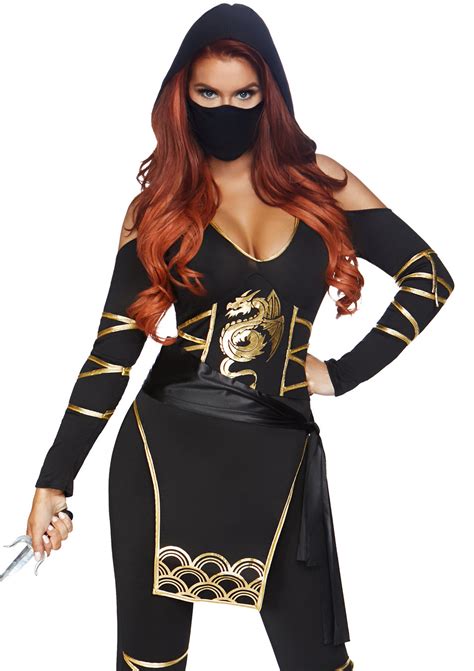 Stealth Ninja Costume, Sexy Women's Halloween Costumes | Leg Avenue