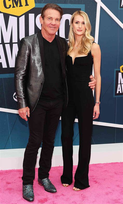 Dennis Quaid and Wife Laura Savoie Have Date Night at 2022 CMT Awards