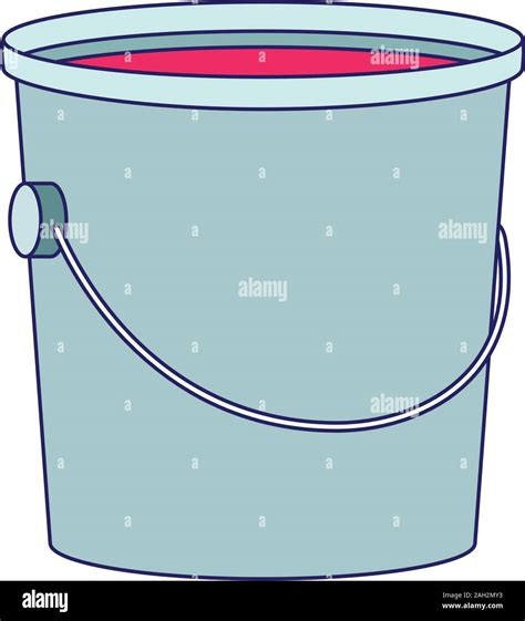 bucket of paint icon Stock Vector Image & Art - Alamy