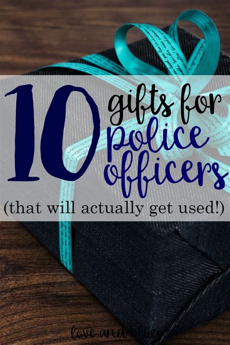 The Best Thoughtful and Practical Gifts for Police Officers | Police ...