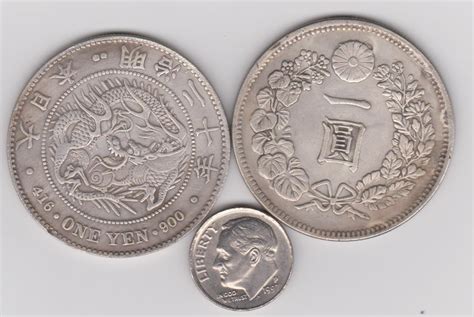 C13 - CHINESE SILVER ONE YEN COIN CHINA - Empire (up to 1948)