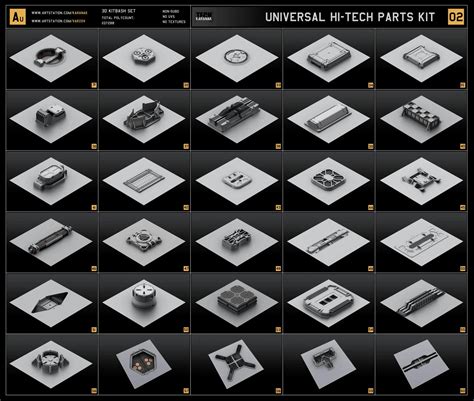 Universal Hi-Tech Parts Kit - FlippedNormals