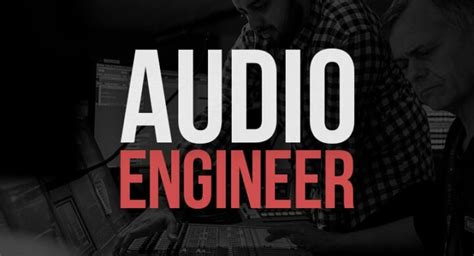 What is An Audio Engineer? ( Jobs, Salary, Degree )