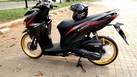 Koleksi Gambar Modifikasi Motor Vario 125 Coklat Jpg | Oprekmotor