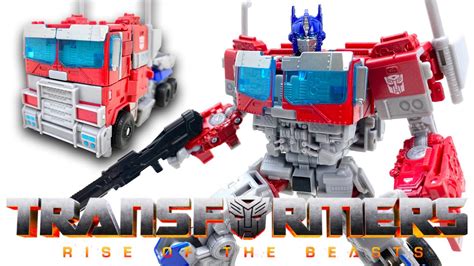 Transformers Rise Of The Beasts Voyager Class Optimus Prime Review ...