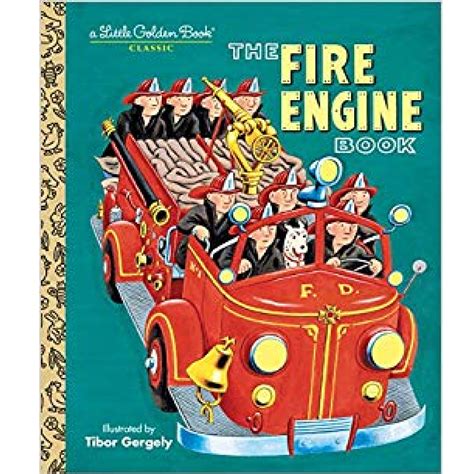 The Fire Engine Book - Little Golden Book – Pacifier Kids Boutique