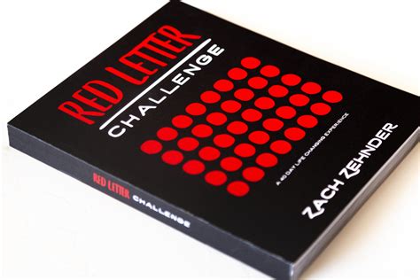 Red Letter Challenge Workbook - Red Letter Challenge