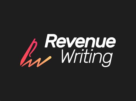 Revenue Writing Logo by AEM Digital on Dribbble