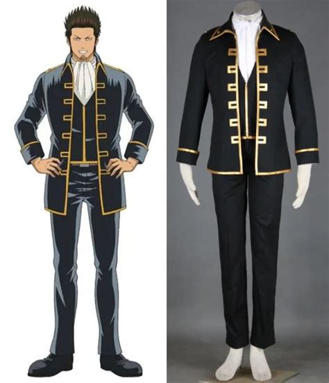 GINTAMA Shinsengumi Captain uniform cosplay costume halloween-in Anime ...