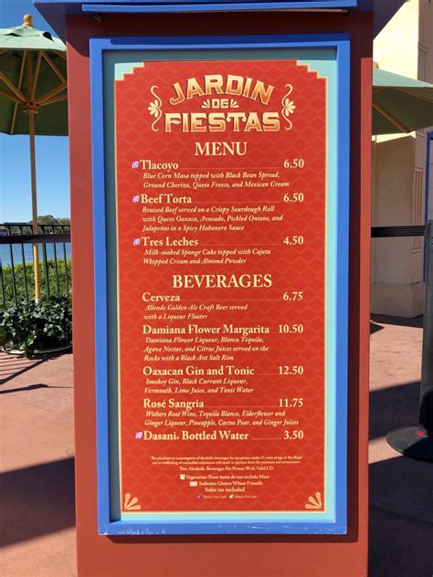 Fresh Epcot: The Menu Boards of the Epcot International Flower & Garden ...