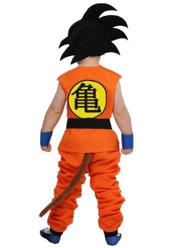 Dragon Ball Z Goku Costume for Toddlers | Goku costume, Kid goku ...