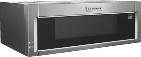 KitchenAid 1.1 Cu. Ft. Over-the-Range Microwave with Sensor Cooking ...