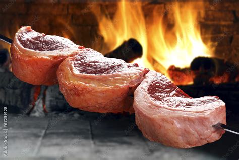 Picanha, traditional Brazilian barbecue. Stock Photo | Adobe Stock