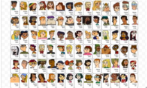 My top 87 total drama characters! (Subject to change) : r/Totaldrama