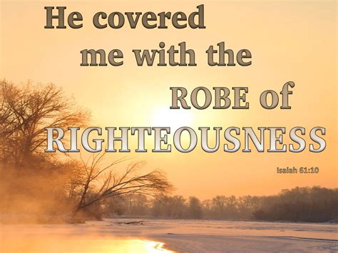 Are you clothed in His Righteousness? – Fearless Living