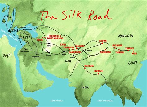 Here Are The 10 Largest Cities of the Silk Road