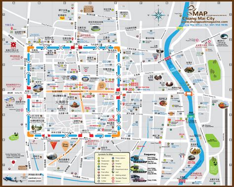 Maps Chang Puak Magazine and Map Chiang Mai