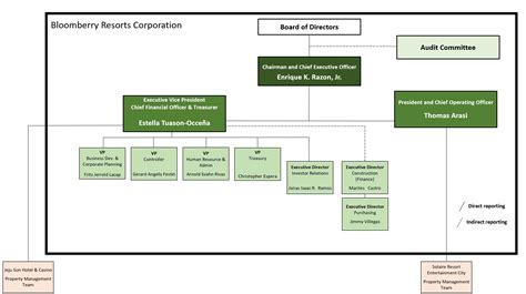 Company Organizational Chart | Bloomberry Resorts Corporation