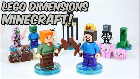 Minecraft Steve Alex and the Mobs join Lego Dimensions in future wave ...