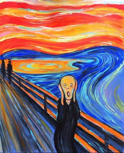 Edvard Munch The Scream Reproduction Hight Quality Original | Etsy