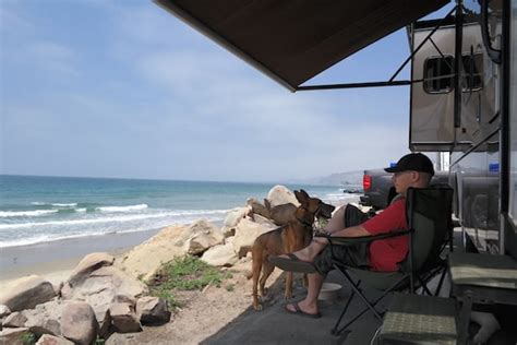 Ventura Beach Camping - Rincon Parkway Beachfront RV Camping