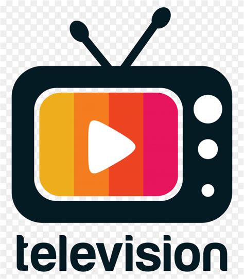 Television logo design on transparent background PNG - Similar PNG