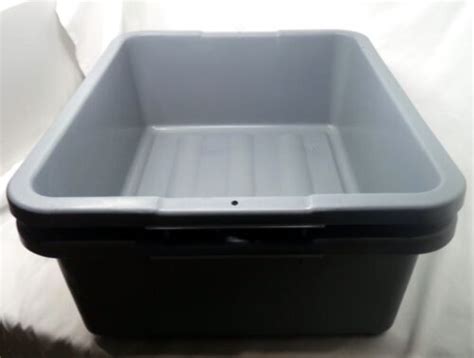 Winco #103 Blue Polypropylene Dish Box (Busboy Tray) | eBay