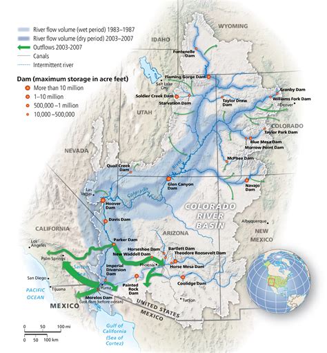 Colorado River Route Map