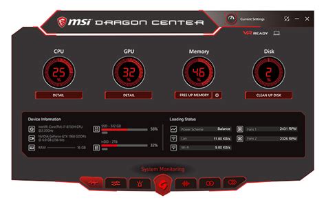 Msi gf65 dragon center - alterlo