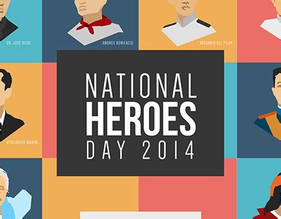 Philippine National Heroes Day Graphic Illustration | Behance