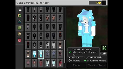 Skin pack]mcpe - YouTube