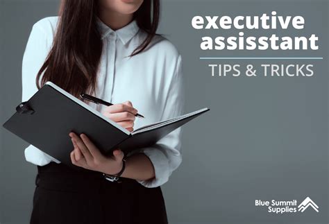 Executive Assistant Tips and Tricks