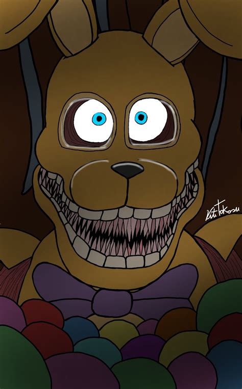 My Fanart of Springbonnie from Into The Pit : r/fivenightsatfreddys